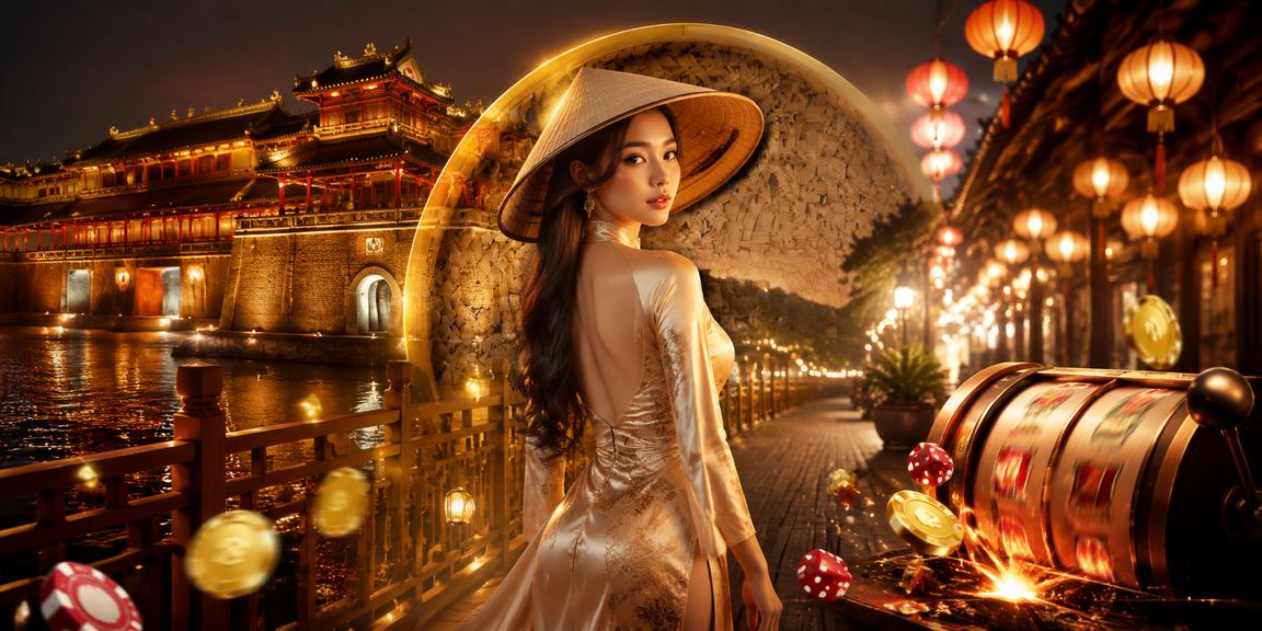 Người dùng tại Huế đội nón lá theo dõi kết quả cá cược trực tuyến buổi chiều